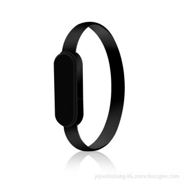 Yijiashishang Wristband bracelet usb cable for iphone and Android